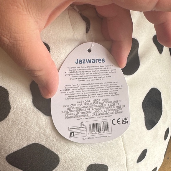 Squishmallows Dalmatian Dustin - Picture 4 of 4